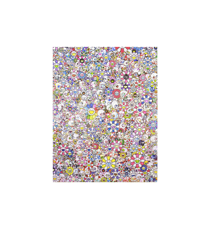 Jigsaw Puzzle / SKULLS & FLOWERS CASTLE WALL IN THE SKY – TOJO